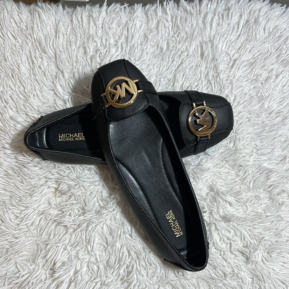 Michael Kors Fulton faux saffiano leather moccasin - Picture 4 of 6
